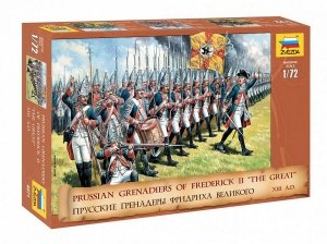 Zvezda 8071 Prussian Grenadiers (Frederick the Great) 1/72