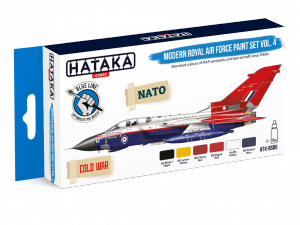 Hataka HTK-BS85 Modern Royal Air Force paint set vol.4 (6x17ml)