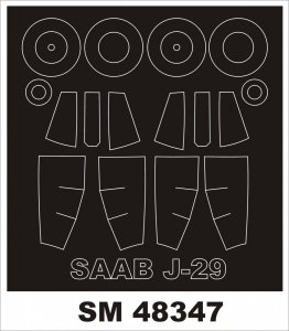 Montex SM48347 Saab J29 AZ MODEL