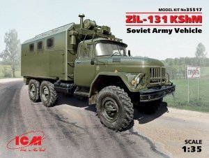 ICM 35517 ZiL-131 KShM Soviet Army Vehicle (1:35)