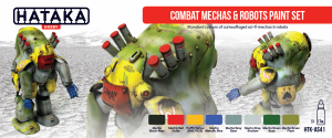 Hataka HTK-AS41 Combat Mechas & Robots paint set