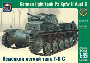 Ark Models 35018 German light tank Pz Kpfw II Ausf C (1:35)