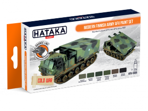 Hataka HTK-CS65 Modern Finnish Army AFV paint set (6x17ml)