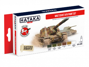 Hataka HTK-AS95 WW2 Soviet AFV paint set (6x17ml)