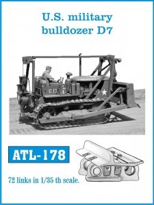 Friulmodel ATL-178 U.S. military Bulldozer D7