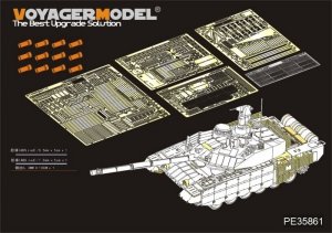 Voyager Model PE35861 Modern Russian T-90MS MBT basic For TIGERMODEL 4612 1/35