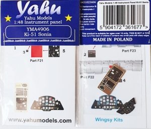 Yahu YMA4906 Ki-51 Sonia Wingsy Kits 1/48