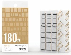 DSPIAE SS-ES01 Illusive Shadow Reciprocating Sander Dedicated Silicone File #180