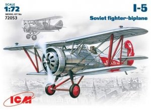 ICM 72053 I-5 WWII Soviet fighter-biplane (1:72)