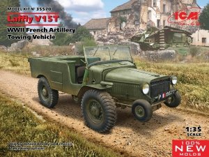 ICM 35570 Laffly V15T WWII French Artillery Towing Vehicle 1/35