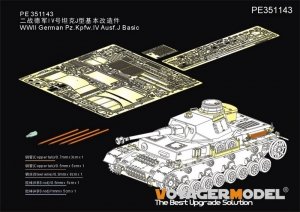 Voyager Model PE351143 WWII German Pz.Kpfw.IV Ausf.J Basic for BORDER BT-006 1/35