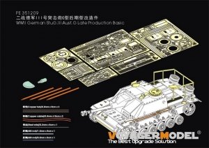 Voyager Model PE351209 WWII German StuG.III Ausf.G Late Production Basic (For RFM 5086/5088) 1/35