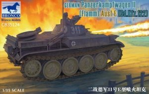 Bronco CB35124 German Panzerkampfwagen II (Flamm) Ausf.E (1:35)