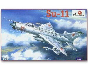 A-Model 72121 Sukhoi Su-11 Soviet Fighter-Interceptor 1:72
