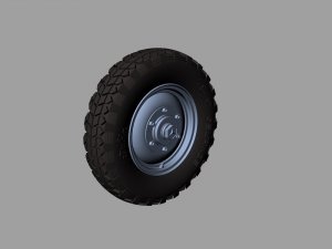 Panzer Art RE35-425 Mercedes G4 road wheels (Commercial pattern) 1/35