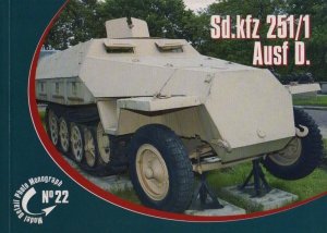 Rossagraph Model Detail Photo Monograph No. 22 - Sd.kfz. 251/1 Ausf. D PL/EN