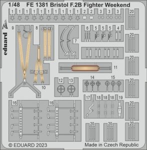 Eduard FE1381 Bristol F.2B Fighter Weekend EDUARD 1/48