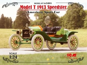 ICM 24015 Model T 1913 Speedster American Sport Car 1/24