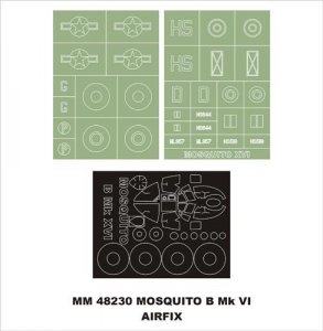 Montex MM48230 D.H.MOSQUITO B MKXVI AIRFIX