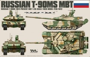 Tiger Model 4612 Russian T-90MS MBT 1/35