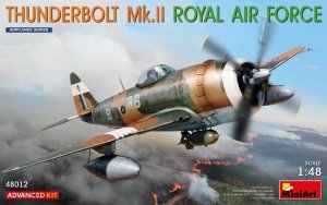 MiniArt 48012 THUNDERBOLT Mk.II. ROYAL AIR FORCE. ADVANCED KIT 1/48