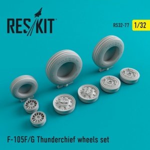 RESKIT RS32-0077 F-105 (F,G) wheels set 1/32
