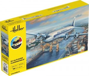 Heller 56315 DC6 Super Cloudmaster Air France - Starter Kit 1/72
