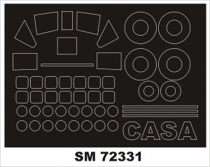Montex SM72331 CASA C.212 SPECIAL HOBBY 1/72