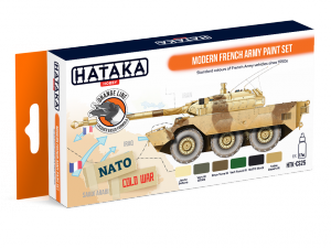 Hataka HTK-CS25 Modern French Army paint set 6x17ml