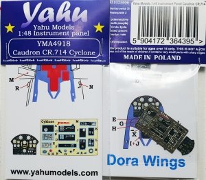 Yahu YMA4918 Caudron 714 Cyklone Dora Wings 1/48