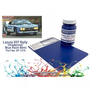 Zero Paints ZP-1315 Lancia 037 Rally Chadonnet Blue 60ml