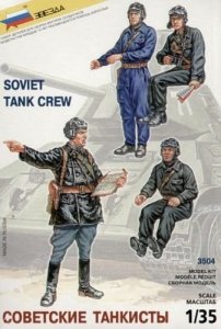 Zvezda 3504 Soviet tank crew