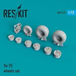 RESKIT RS72-0037 SU-25 WHEELS SET 1/72