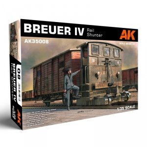 AK Interactive AK35008 BREUER IV RAIL SHUNTER – TREN DE MANIOBRAS 1/35