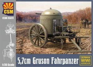 Copper State Models 35011 5,7cm Gruson Fahrpanzer 1/35