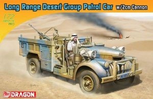 Dragon 7504 Long Range Desert Group Patrol Car with 2cm Cannon (1:72)