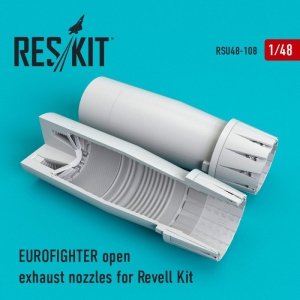 RESKIT RSU48-0108 Eurofighter open exhaust nozzles for Revell kit 1/48