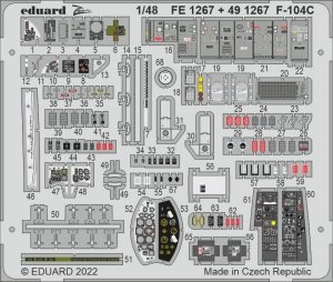 Eduard FE1267 F-104C KINETIC 1/48