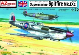 AZ Model AZ7390 Supermarine Spitfire Mk.IXc ,,MTO'' (1:72)