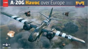 HK Models 01E039 A-20G Havoc over Europe 1/32