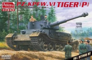 Amusing Hobby 35A061 Pz.Kpfw.VI Tiger(P) Truppenübungsfahrzeug 1/35