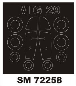 Montex SM72258 MiG-29A Trumpeter 1/72