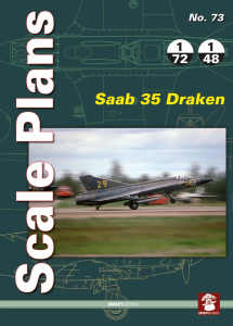 MMP Books 49821 Scale Plans No. 73 Saab 35 Draken EN
