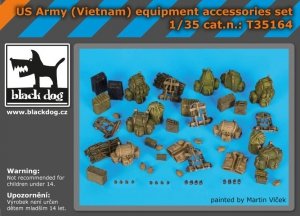 Black Dog T35164 US Army(Vietnam)equipment accessories set 1/35