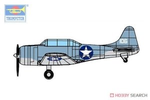 Trumpeter 06404 SBD-3 Dauntless 1/350