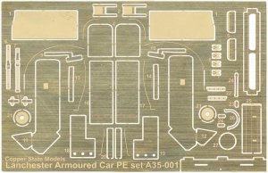 Copper State Models A35-001 Lanchester Photoetch Set 1/35