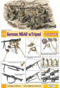 Dragon 75017 German MG42 w/Tripod 1/6