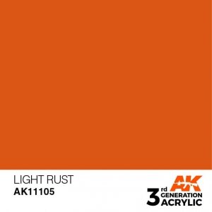 AK Interactive AK11105 LIGHT RUST – STANDARD 17ml