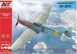 A&A Models 4806 Messerschmitt Bf-109T Carrier-based fighter-bomber 1/48