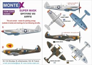 Montex K24095 SPITFIRE VIII for AIRFIX 1/24